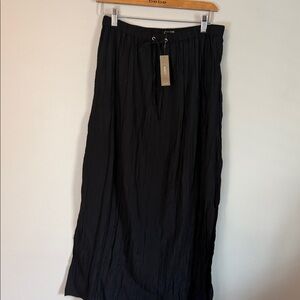 J. Crew Black Maxi Skirt